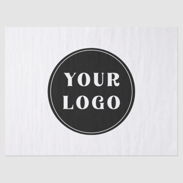 Modern, Sleek, stylish, & Customisable Tissue Paper (Front)