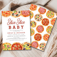 Modern Slice Slice Baby Pizza Baby Shower