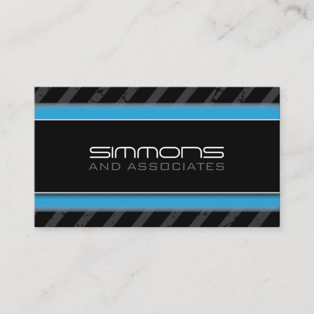 Modern + Slick Business Cards (Front)