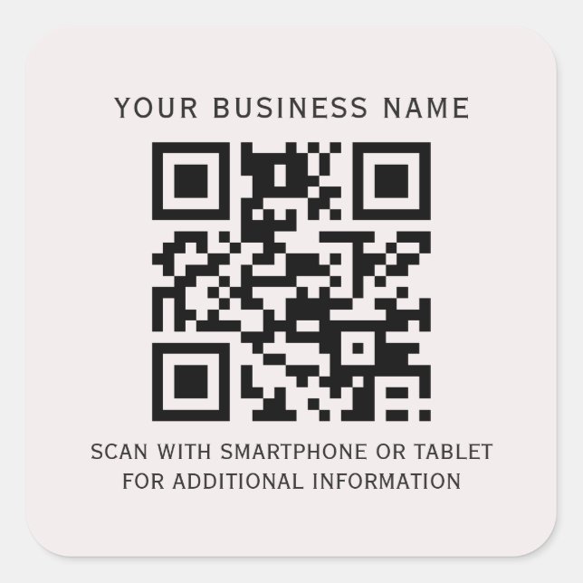 Modern Small Business Sticker | packed with care  (Front)