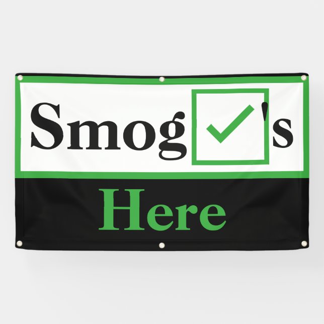 Modern Smog Checks Banner (Horizontal)