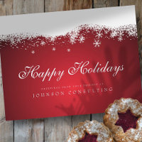 Modern Snowflakes | Holiday Greetings