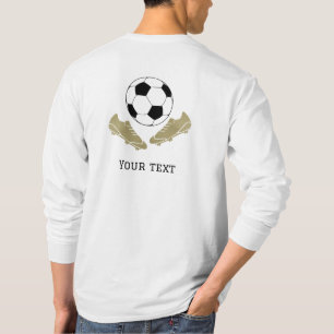 Modern Soccer Cleats Ball T-Shirt