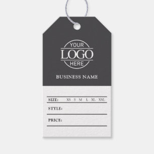 Modern Social Media Business Logo Price Hang Tag