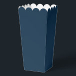 Modern Solid Dark Blue Simple Chic Elegant Favour Box<br><div class="desc">Modern Solid Dark Blue Simple Chic Elegant Popcorn Favour Boxes features a modern solid dark blue. Perfect for Valentine's Day,  Women's Day,  Mother's Day,  birthday parties,  anniversary,  weddings,  baby showers and more. Created by Evco Studio www.zazzle.com/store/evcostudio</div>
