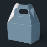 Modern Solid Elemental Blue Simple Chic Elegant Favour Box<br><div class="desc">Modern Solid Elemental Blue Simple Chic Elegant Favour Boxes features a modern solid blue. Perfect for Valentine's Day,  Women's Day,  Mother's Day,  birthday parties,  anniversary,  weddings,  baby showers and more. Created by Evco Studio www.zazzle.com/store/evcostudio</div>