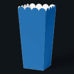 Modern Solid French Blue Simple Chic Elegant Favour Box<br><div class="desc">Modern Solid French Blue Simple Chic Elegant Popcorn Favour Boxes features a modern solid blue. Perfect for Valentine's Day,  Women's Day,  Mother's Day,  Father's Day,  birthday parties,  anniversary,  weddings,  baby showers and more. Created by Evco Studio www.zazzle.com/store/evcostudio</div>