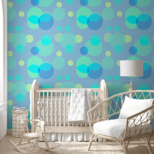 Modern solid geometric shapes pattern 20 wallpaper