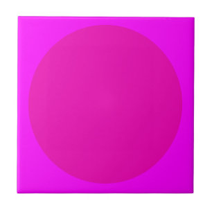 Modern Solid Pink Magenta Wall Decor   Trendy Pink Ceramic Tile