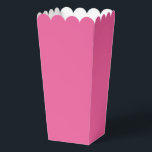 Modern Solid Pink Simple Chic Elegant Favour Box<br><div class="desc">Modern Solid Pink Simple Chic Elegant Popcorn Favour Boxes features a modern solid pink. Perfect for Valentine's Day,  Women's Day,  Mother's Day,  birthday parties,  anniversary,  weddings,  baby showers and more. Created by Evco Studio www.zazzle.com/store/evcostudio</div>