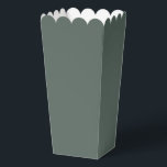 Modern Solid Sage Green Simple Chic Elegant Favour Box<br><div class="desc">Modern Solid Sage Green Simple Chic Elegant Popcorn Favour Boxes features a modern solid green. Perfect for Valentine's Day,  Women's Day,  Mother's Day,  Father's Day,  birthday parties,  anniversary,  weddings,  baby showers and more. Created by Evco Studio www.zazzle.com/store/evcostudio</div>