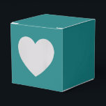 Modern Solid Teal Green Simple Chic Elegant Favour Box<br><div class="desc">Modern Solid Teal Green Simple Chic Elegant Favour Boxes features a modern solid teal green. Perfect for Valentine's Day,  Women's Day,  Mother's Day,  birthday parties,  anniversary,  weddings,  baby showers and more. Created by Evco Studio www.zazzle.com/store/evcostudio</div>