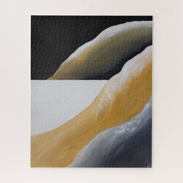 Modern Southwest Desert Abstract Art Jigsaw Puzzle (Vertical)