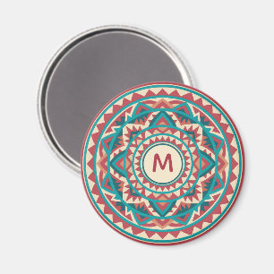 Modern Southwest Mandala Magnet