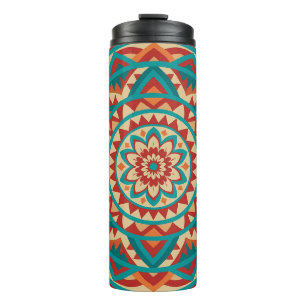 Modern Southwest Mandala Thermal Tumbler