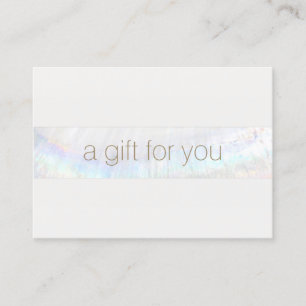 Modern Spa Salon Tropical Gift Certificate