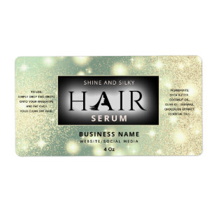 Modern sparkle hair serum