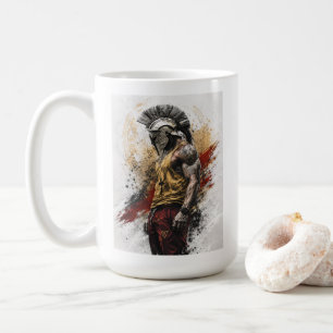 Modern Spartan Warrior – Ancient Strength Modern B Coffee Mug