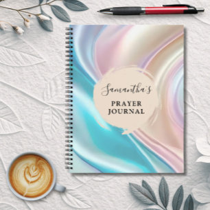 Modern Spiral Prayer Journal Notebook