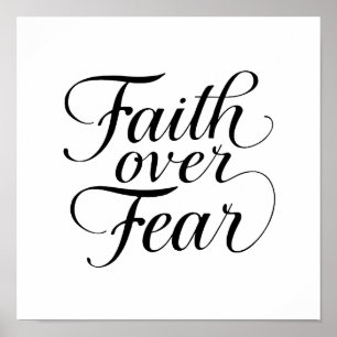 Modern Spiritual Faith Quote Poster