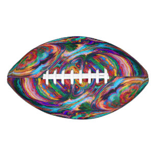 Modern Splash of Paints Football