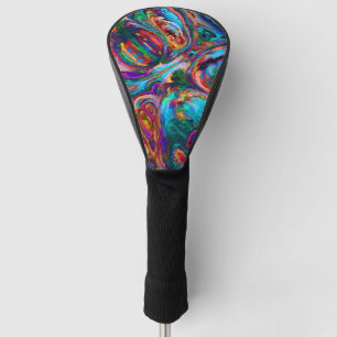 Modern Splash of Paints Golf Head Cover