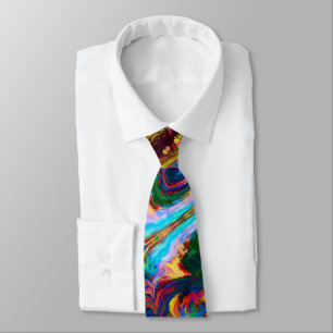 Modern Splash of Paints Tie