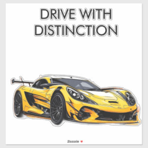 Modern Sports Car Illustration