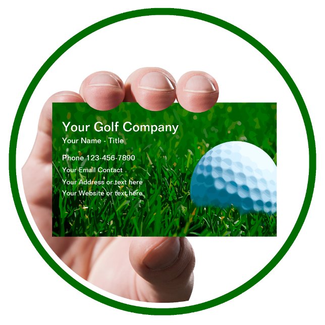Modern Sports Golf Business Card (Creator Uploaded)