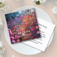 Modern Square – Artistic Bloom