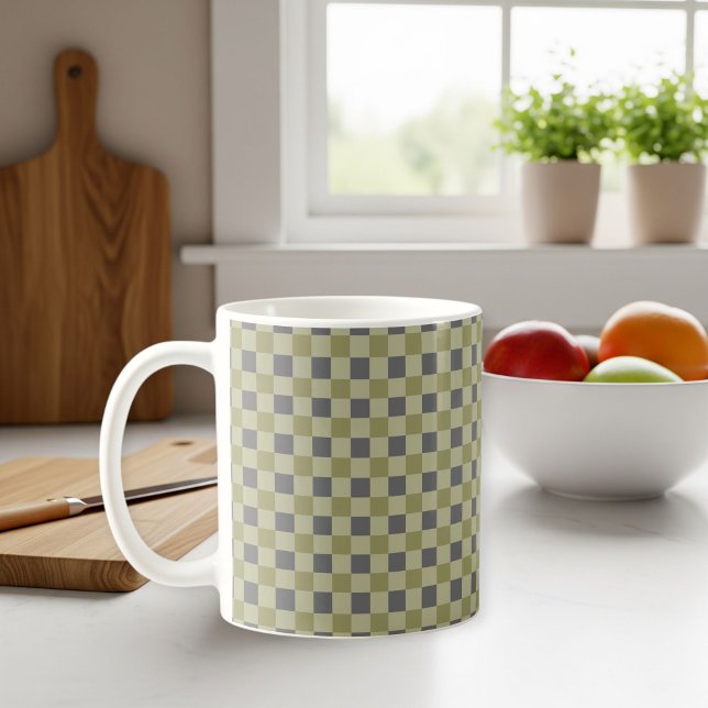 Modern Square Pattern Mug (Creator Uploaded)