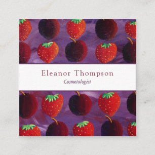 Modern Square Professional Business Card