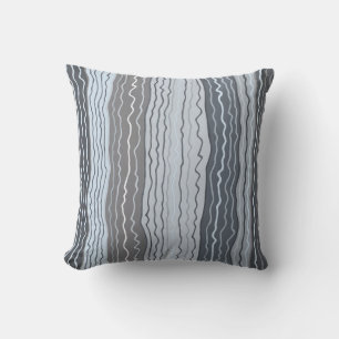 Modern Squiggles 5 16 x 16 Outdoor Throw Pillow