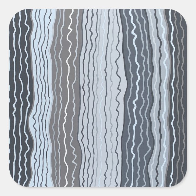 Modern Squiggles 5 Stickers (Front)