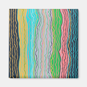Modern Squiggles Magnet