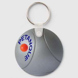 Modern steel small ball design key ring