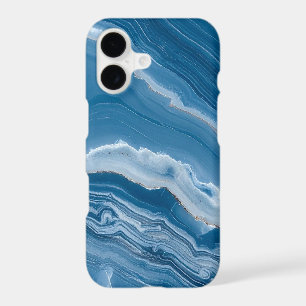 Modern Stone Dusty Blue Marble