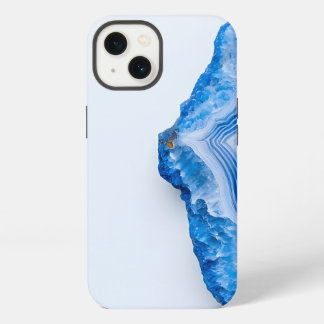 Modern Stone Dusty Blue Marble iPhone 13 Case