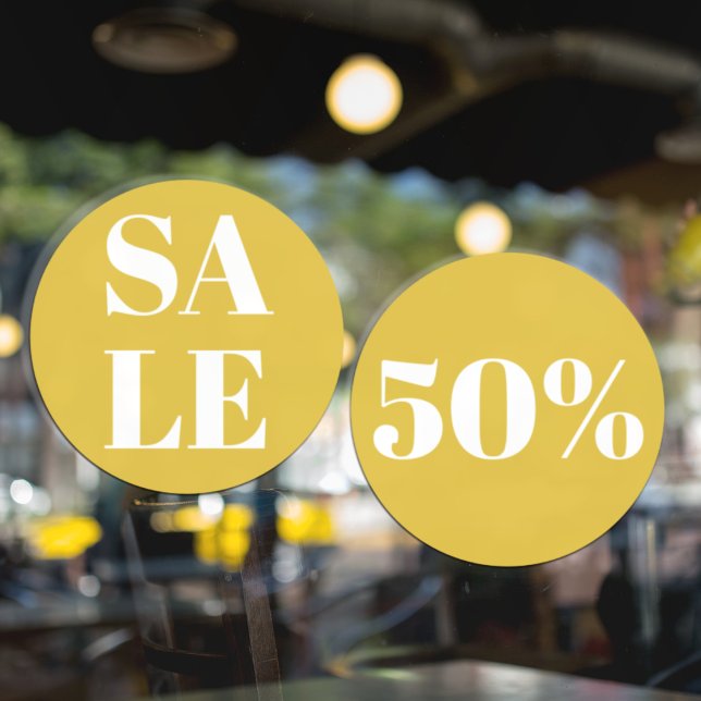 Modern Store Window Sale Yellow (Creator Uploaded)
