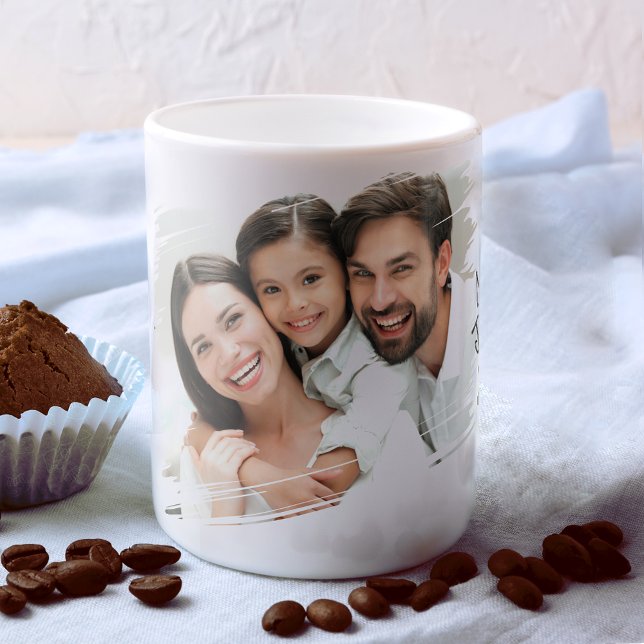  Modern Street Art Add Your Photo Love You Grandma Coffee Mug (Creator Uploaded)