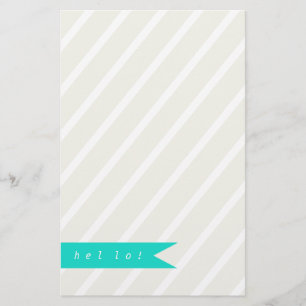 Modern Stripes (Emmy's Collection) Stationery