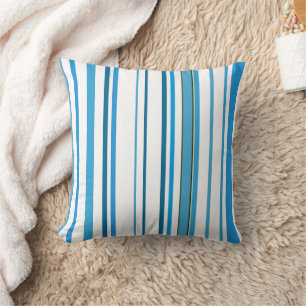 Modern Stripes Striped Throw Pillow