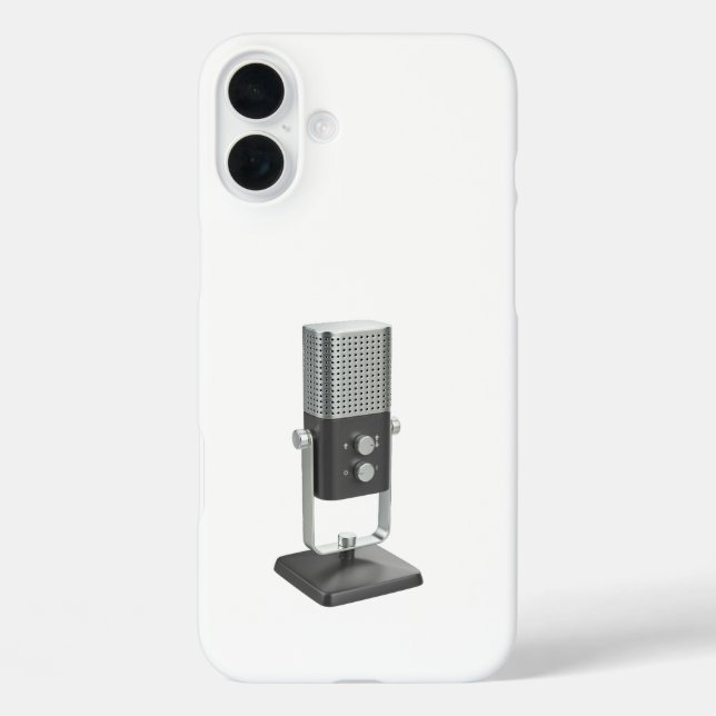 Modern studio microphone Case-Mate iPhone case (Back)