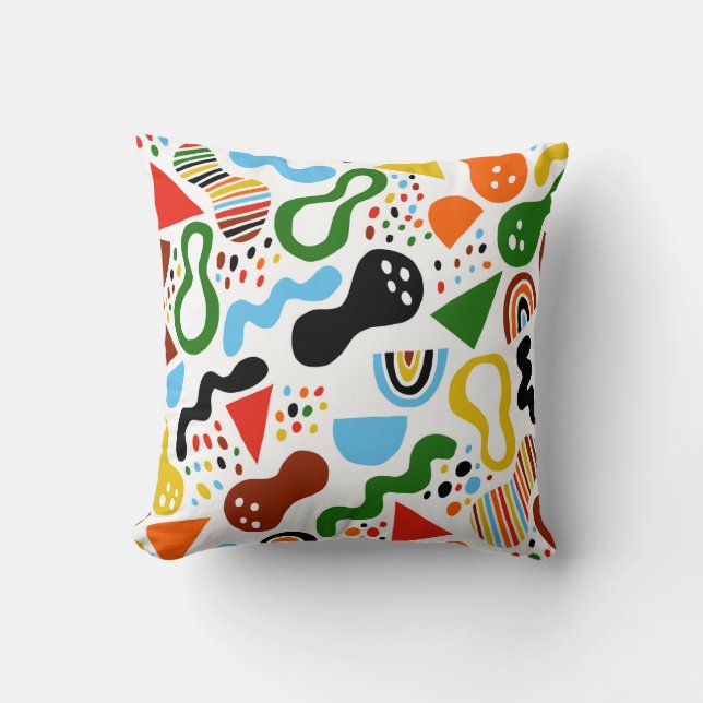 Modern style abstraction with composition made of  cushion (Front)