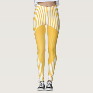Modern style design art leggings