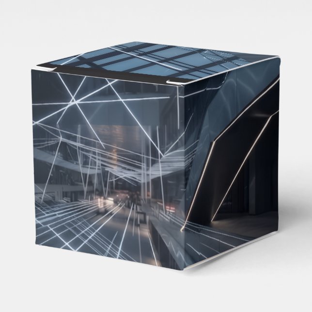 Modern Style Favour Box (Front Side)