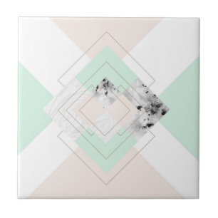 Modern Style Geometric Design Ceramic Tile