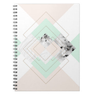 Modern Style Geometric Design Notebook