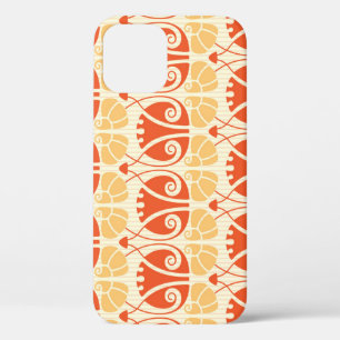 Modern Style Mushrooms: Trendy Pattern iPhone 12 Case