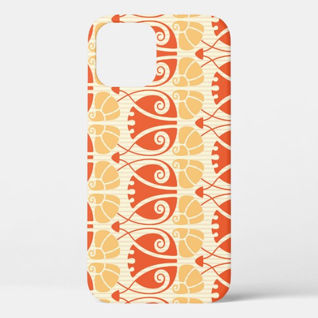 Modern Style Mushrooms: Trendy Pattern Case-Mate iPhone Case (Back)
